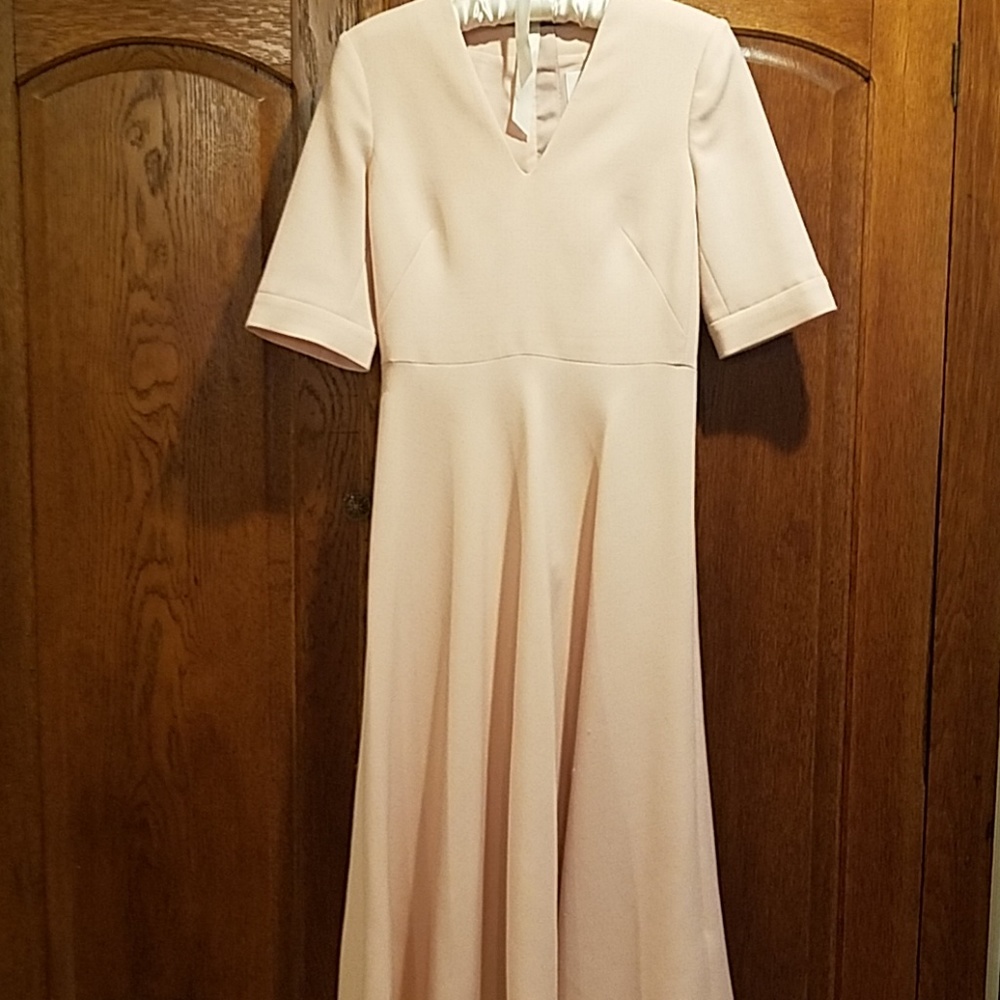 LK Bennett Dusty Pink Tea Length Dress